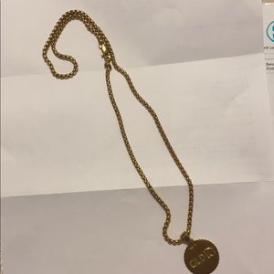 24” 14k plated gold chain